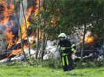 Prio 1 Brand Industrie Agrarisch Fabricage Opslaggeb NB Grote Brand Foarwei Kollumerzwaag